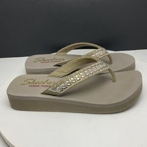 Skechers Women's Sparkling Gold Sandals